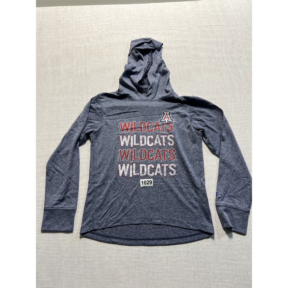 Arizona‎ Wildcats Pullover Hoodie Men Sz M Gray Pre-Owned Excellent